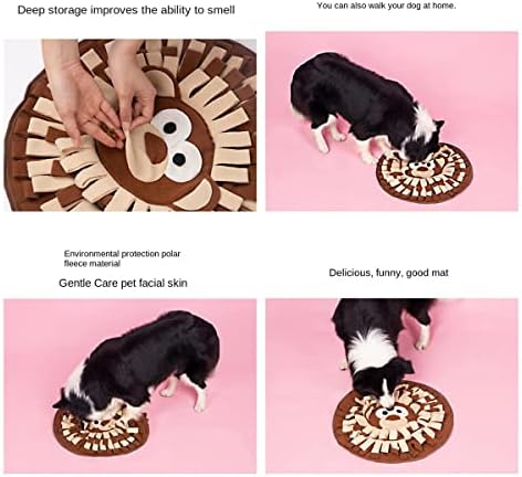 Podloga za Snuffle prostirka za traženje hrane za pse igračka za kopanje za oslobađanje od stresa interaktivna igračka za pse i spore pseće poslastice dozator za pseće Snuffle prostirke za pranje sigurne pseće igračke Interaktivna prostirka za hranu za kućne ljubimce