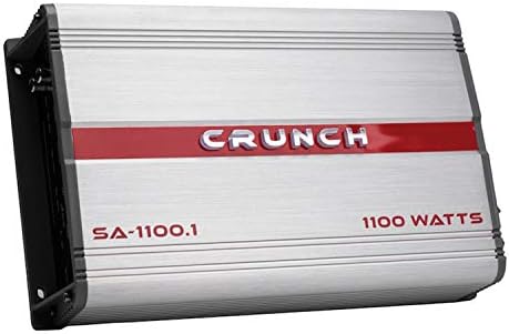 Crunch SA-1100.1 Smash Series 1,100-Watt Monoblock Klasa AB AMP