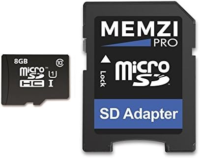 MEMZI PRO 8GB Klasa 10 90MB / s Micro SDHC memorijska kartica sa SD adapterom za Garmin Nuvi 3400 seriju Sat Nav