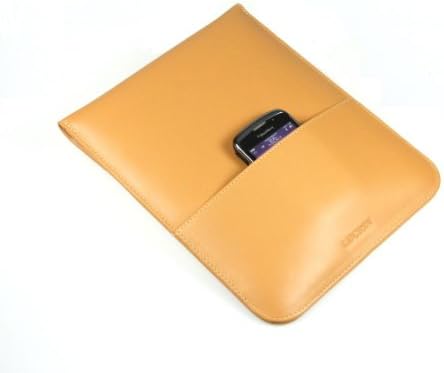 Lucrin ET1149_VCLS_NTR Magnetni poklopac, glatka kravlje kože, prirodna futrola za iPad 2