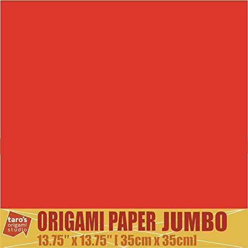 [Taro's Origami Studio] Tant Jumbo 13,75 inča dvostrano jednokrevetne boje 20 listova za početnike do stručnjaka