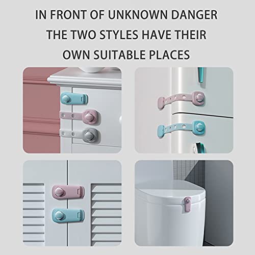 Buckety CACTION sigurnosne kaiševe za hladnjak, ormariće, ladice, perilica posuđa, toalet, zaštita