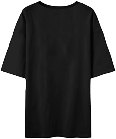 Numaller Valentine's Dnevna majica za muškarce Ženski vrat brodova 2023 Košulje kratkih rukava Atletski vrhovi za žene
