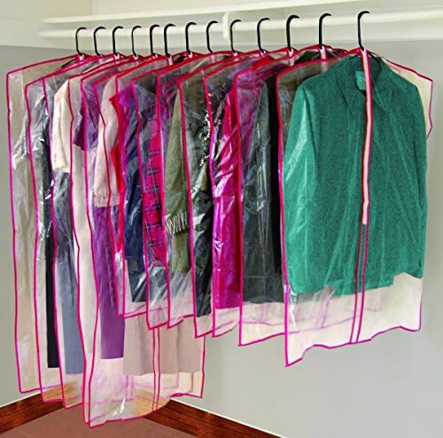 Torbe za odjeću sa patentnim zatvaračem od 26 komada-zaštitite svoju odjeću od prašine!