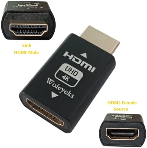 Woieyeks HDMI EMID emulator za povratnike sa KVM prekidačima, video razdjelnicima, ekstendira,
