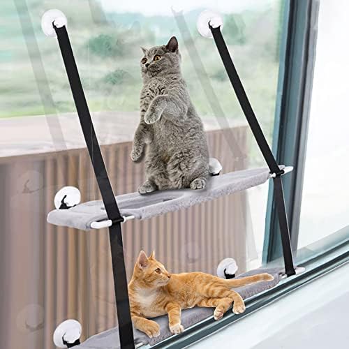 Jednoslojni Prozor Za Mačke Plus Baršunasta Viseća Ljuljačka Potrepštine Za Kućne Ljubimce Cat Sucker Toplo