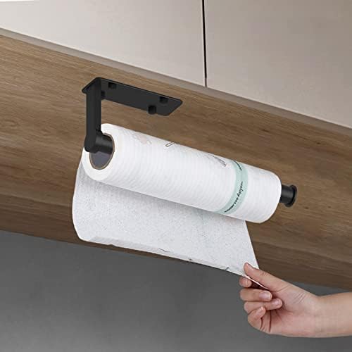 Držač papirnih ručnika, VANKCC držač kuhinjskog papirnog ručnika držač za zidni nosač samoljepljivi dobri rukohvati