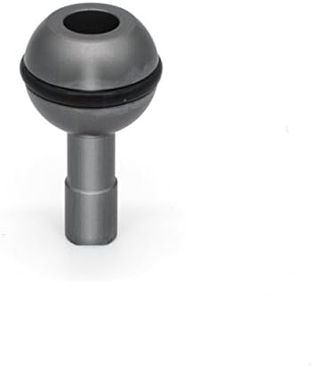 DEVTEK kuglični nosač zgloba aluminijske legure Jednokrevetna kugla siva za povezivanje baklja / strobova /