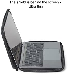 Sunca sjenka i privacy rukavac / torba | Univerzalni za sve 13 MacBook od 2018. godine | Crna | Napravljeno u konopljima i veganskim kožma | Patent br. D790551