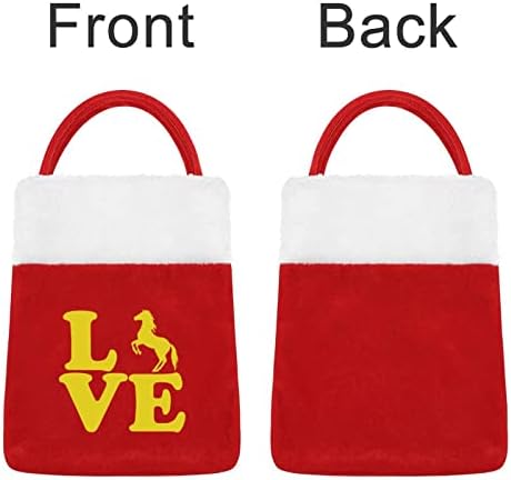 Ljubavne torbe za konjske luksuzne torbe Xmas vreća za svečane ukrase