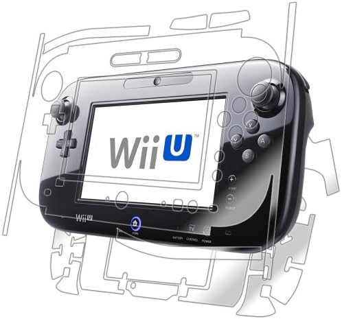 IQ SHIELD cijelo tijelo Kompatibilno je s Nintendo Wii-u Gamepad + LiquidSkin Clear Zaštitni ekran HD