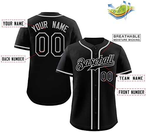 Custom Muškarci Ženski BOY bejzbol dres Dupka dolje majice Personalizirani ispisani ili šiveni ime Broj