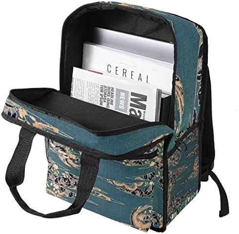 VBFOFBV ruksak za ženske pantalonske bakfa za laptop Travel Casual Torba, japanska umjetnost