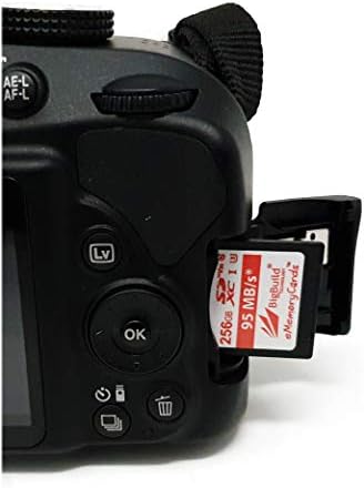 BigBuild tehnologija 256GB UHS-I U3 95MB/s memorijska kartica za Canon PowerShot G1 X Mark III, G5 X, G7 X Mark II, G9 X, G9 X Mark II Kamera