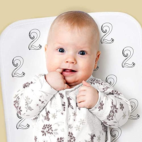 Azeeda 'broj dvije' baby burpe / operite krpe