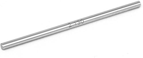 IIVVERR 2,13MM DIA 50mm Dužina volfram Carbide Cylindrični komad mjerni pin Gage mjerač (2.13mm Diámetro 50mm