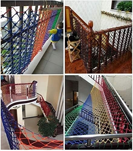 GEIROROV 20M balkon ukras, tkanje penjanja Neto ograda zaštita od ograde Neto stepenice ANTI-FENT Net CAT neto neto dječje sigurnosne mreže