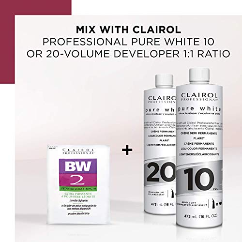 Clairol Professional Basic White & amp ;BW2 Extra Strength Lightener za kosu