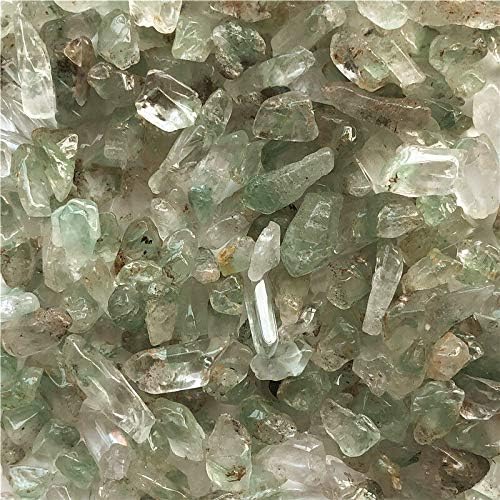 Binnanfang AC216 100g prirodni zeleni ghost fantomski kamen Kristalni kvarcni dragi kamenje Izlečenje prirodnog kamenja i minerala Kristali zacjeljivanje