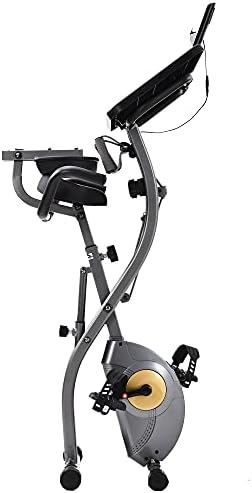 Sklopivi uspravni vježbanje vežbanje biciklom stacionar 8 nivoa Podesiva magnetska otpornost sa monitorom magnetskog otpora za kućnu teretanu Radni kardio bicikli