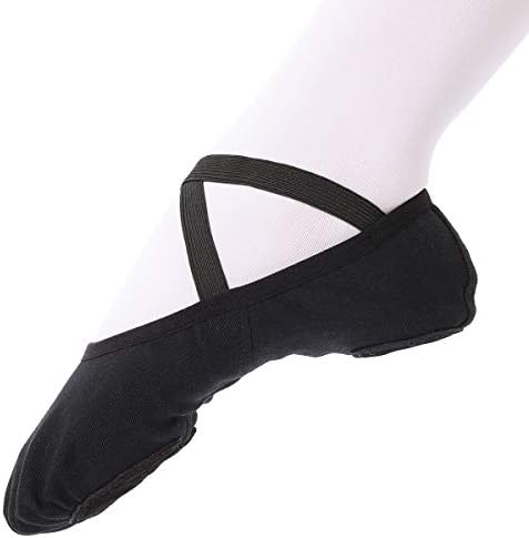 Baletne cipele za žene djevojke, baletske papuče plesne cipele Stretch platno za djecu za mališane