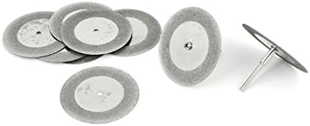 uxcell 10 kom 50mm dijamantski obloženi diskovi za brusne ploče sa 1/8 inča trn
