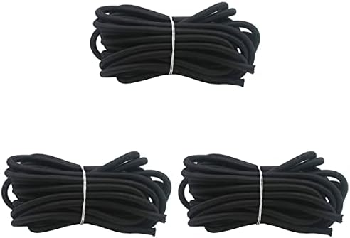 Inoomp 3pcs 6Meters Snažni elastični konop Bungee Cord Stretch String Outdoor Project za TENT KAYAK BOAT Torba