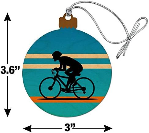 Putni Biciklizam Biciklizam Drvo Božićno Drvo Ukras Za Odmor
