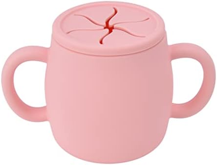 Mavis Laven čaša za trening beba neklizajuća silikonska čaša za trening beba sa dvostrukim ručkama kod kuće