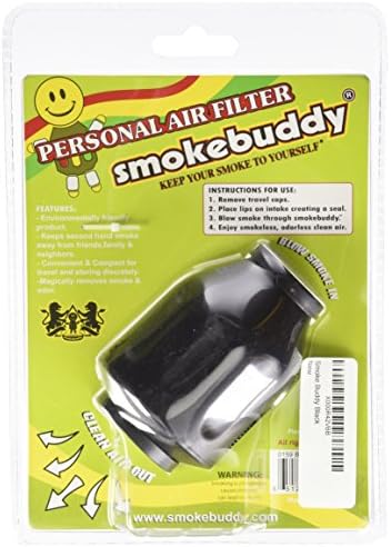Smoke Buddy Personal Air Purifier Cleaner Filter Uklanja Miris-Crni