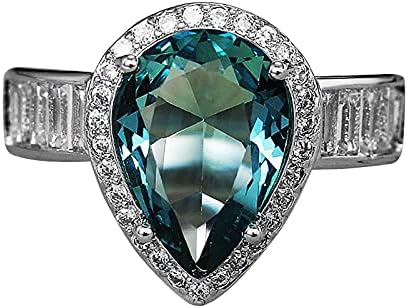 Prstenovi za žene 2023 rođendanski pokloni šuplji puni bakar ljubavni prsten modni kapi oblikovani