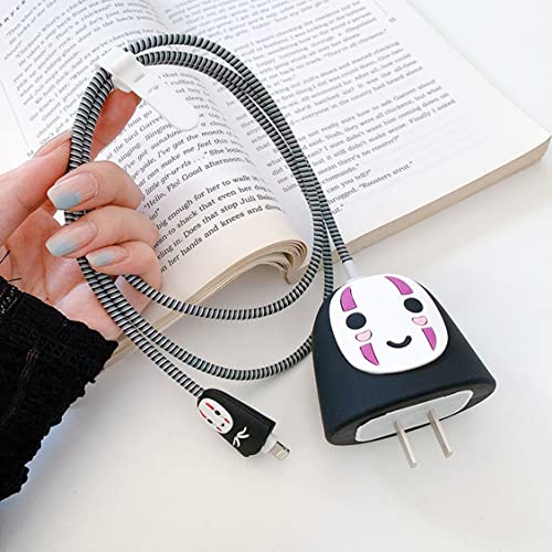 ksskwuuky Cartoon DIY zaštitnik kabla za prenos podataka Set 18W 20W USB Charger Saver punjač linija