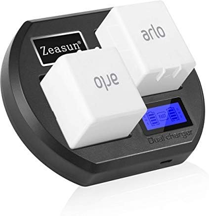 Baterije za kameru za ARLO punjene baterije, Zeasun LCD displej Arlo baterije kompatibilan sa Arlo