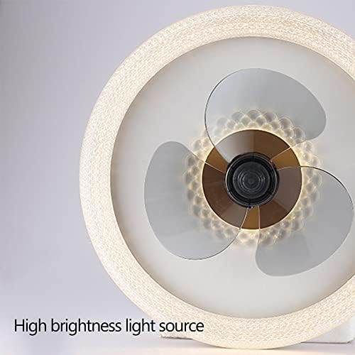 Cata-Medica moderno osvijetljeni LED stropni ventilator 50 W LED manifni ventilator s niskim profilom Home Tiho