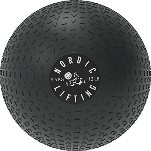 Nordic Lifting Slam Ball 12 lb paket sa cipelama Venja Veličina 9-Crno crvena