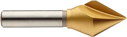 Magafor 4822 serija Kobaltni čelik jednokratni kofernk, limenki premaz, jednokrevetna flauta, 60 stepeni, okrugli nosač, 0,315 Shank dia., 0.472 dija.