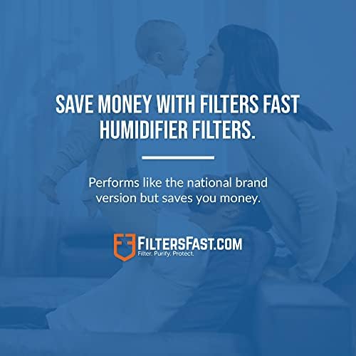 Filteri Fast ROHAPF60M Filter za prečišćavanje vazduha zamena karbonskog predfiltera kompatibilna zamena za Holmes HAPF60 Filter za čišćenje vazduha 9x0.2x6 inča, 2 pakovanja