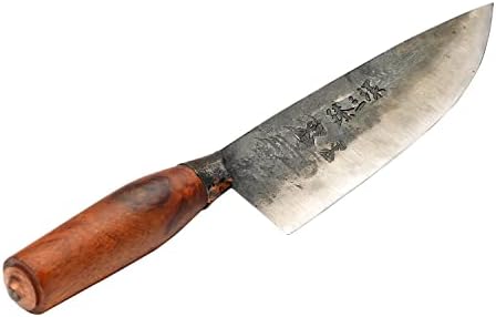 臻 三环 Zhensanhuan ručno oštećeni kuhinjski nož Cleaver Chef's Chef's Nož za rezanje čeličnih oštrica od ugljika Višenamjenske kuhinjske makaze