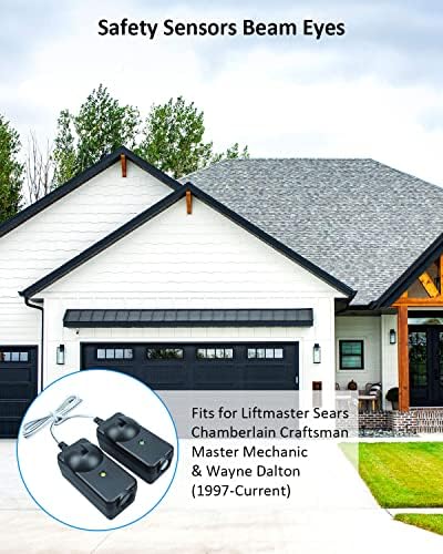 Otvori za garažnu vrata Sigurnosni senzor očiju Fit za LiftMaster Sears Chamberlain Craftsman 41A5034 Zamjena