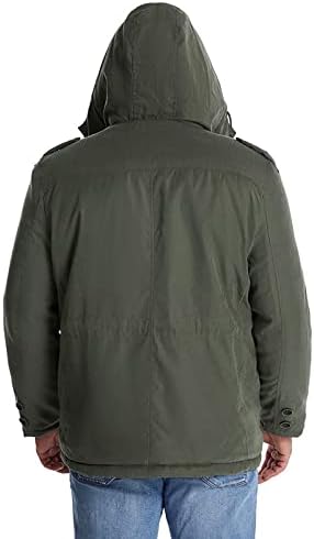 ADSDQ muški jakni, trendi kaputi za odmor Muški zimski plus veličina FIT FIT Vjetrootporna jakna