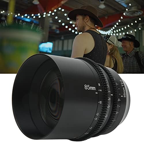 Objektiv kamere za e nosač, 85mm T2. 0 ručni Focus Cinema objektiv za FX3 A7S A7S2 A7S3 A7M2 A7m3 A7M4 A1 A7 A9 A9II, za e montažu kamere, veliki otvor blende Full Frame objektiv dodatak za kameru