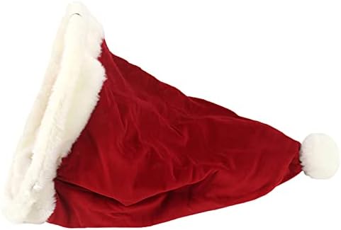 apotet mačka torba za spavanje sa loptom igračka Funny Božić šešir-Style Nest Triangle pet pećina za