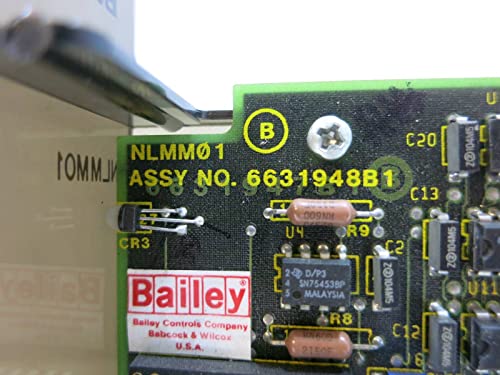 Bailey NLMM01 Logic Master Module 6631948B1 PLC ABB NLMM-01 NLMMO1 Mreža 90