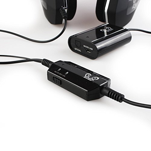GuDenns Xbox 360/PS3/PS4/PC / MAC žičane Stereo slušalice za igranje sa uklonjivim smanjenjem šuma
