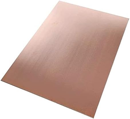ACCDUER mesing ploča od čistog bakra folija od čistog bakra metalni lim folija Plate1. 2x 200 X 300 mm rezana bakrena metalna ploča, 200mm x 300mm x 1. 5mm mesing ploča mesing ploča