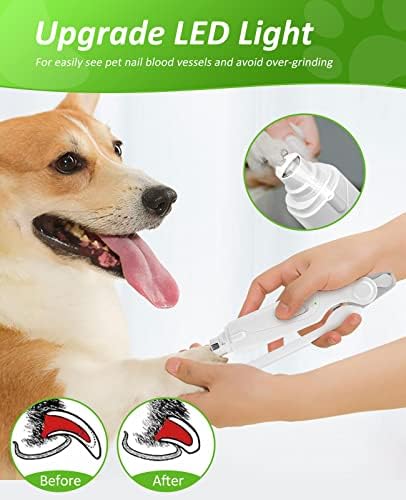 Uniwa brusilica za pseće nokte sa trimerima 2-u-1, nadograđene profesionalne makaze za nokte za kućne