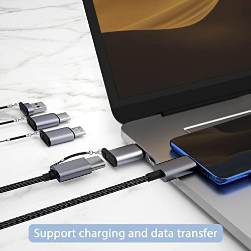 USB C do adaptera groma, kompatibilan sa tipom C i iPhone, USB mužjaka za USB žensko, USB žensko za mikro