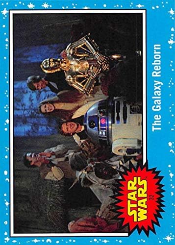 2019 TOPPS STAR WARS Putovanja za uspon Skywalker # 32 Trgovačka kartica Galaxy Reborn
