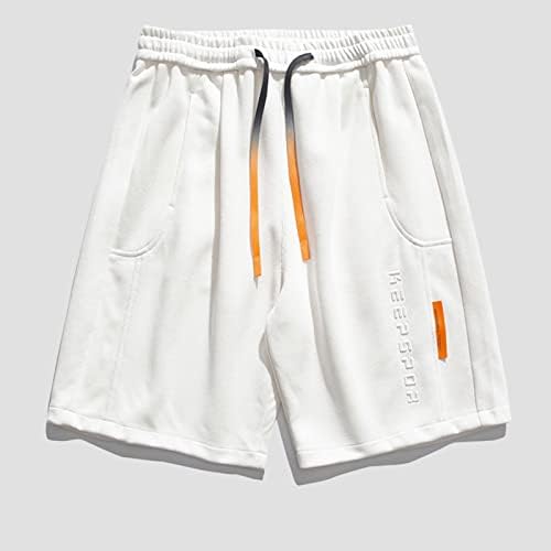 Miashui veličina 13 ljetni muški modni sportski Casual pantalone elastični struk ravne noge labave kratke hlače za plažu veličine 50 pantalone