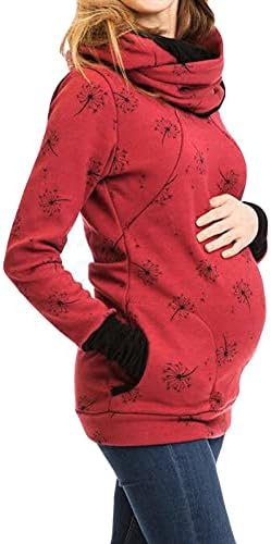 Žene Ležerne dukseve predimenzionirani pulover dukserice s kapuljačom vrhovi ženskog tiskane duksere, casual